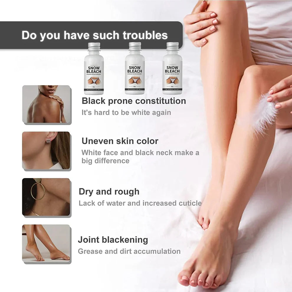 Glowhite Snow Bleach Cream (2Pcs)