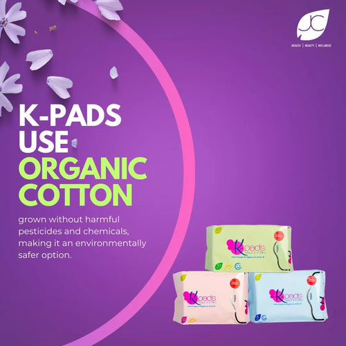 K-Pads Night – Anion Sanitary Napkins for Heavy Flow
