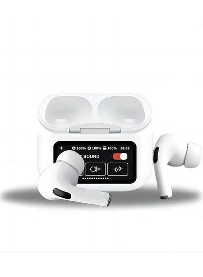 Smart Wireless Earbuds with Digital Display, Superior Sound and Smart Features WT-5