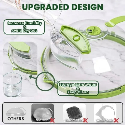 SteamGuard Microwave Splatter Cover