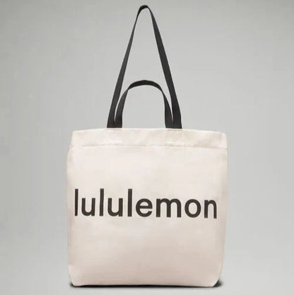 Lululemon Canvas Tote Bag