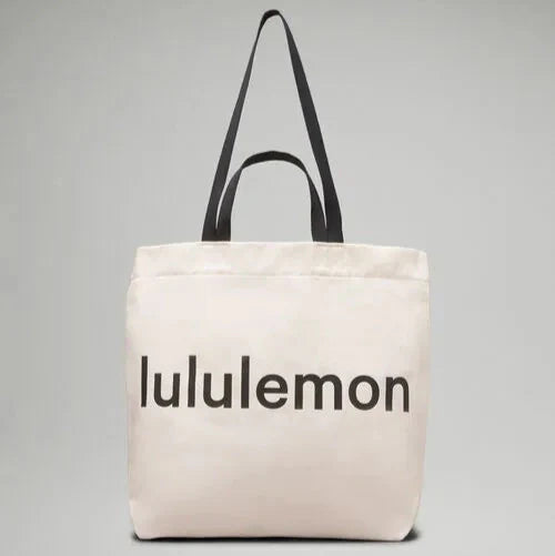 Lululemon Canvas Tote Bag