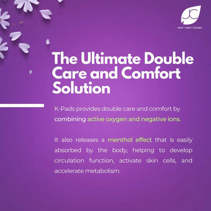 K-Pads Night – Anion Sanitary Napkins for Heavy Flow