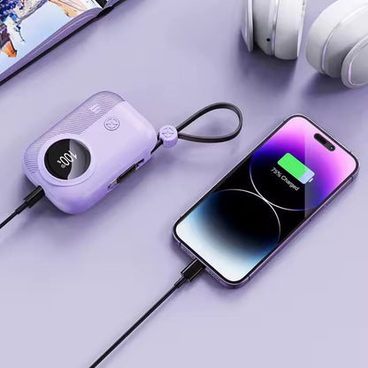 OEM Logo Mini Power Bank 10000mAh PD Fast Charging with Display